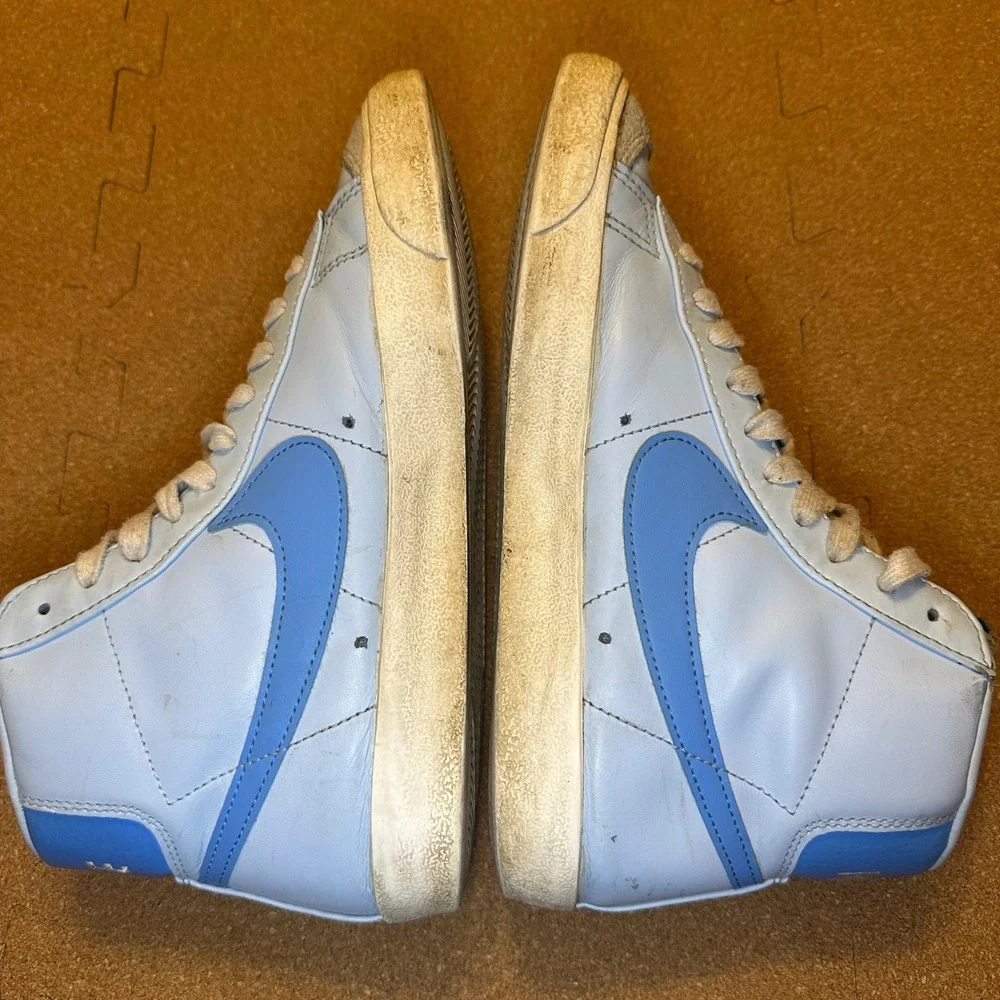 Nike Blazer Mid 77 Vintage University Blue Mens 8 Light Blue FD0304-400